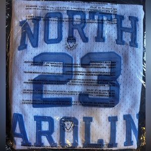 Brand new Michael Jordan North Carolina Nike Swingman jersey.  Size XXL